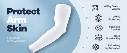 Lightweight Cooling Running Arm Sleeves – 6 Pairs