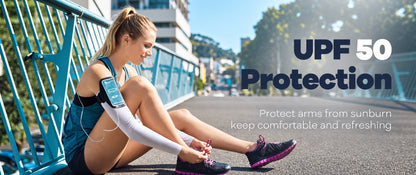 Lightweight Cooling Running Arm Sleeves – 6 Pairs