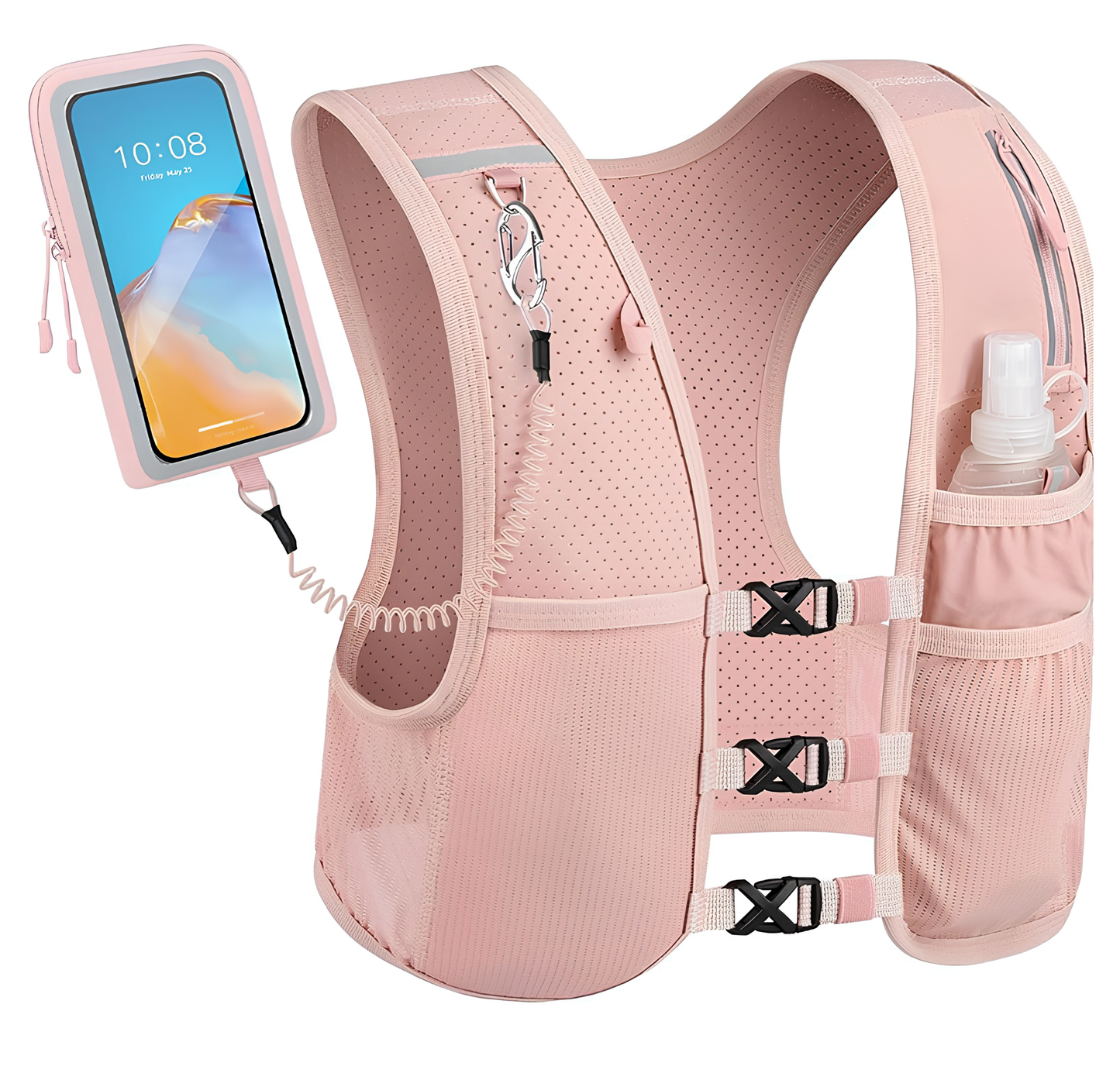 Unisex Outdoor Trail Running & Hiking Hydration Vest – Suitable for Marathons, Cycling, and Mountaineering