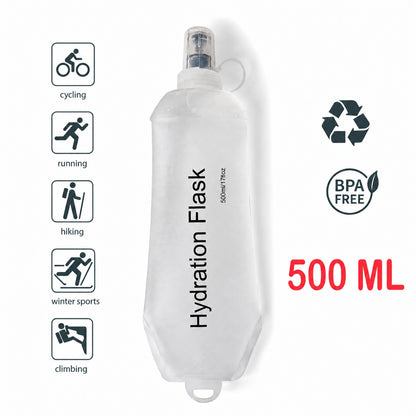 Collapsible Soft Flask – 150ML / 250ML / 500ML